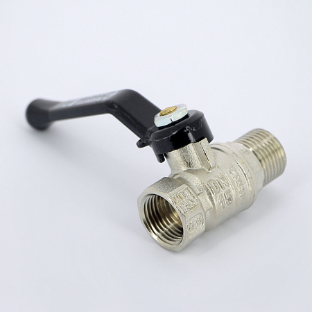 Кран шаровой BUGATTI ARIZONA 605 рукоятка алюминиевая 1/2" ВН, стандартный проход