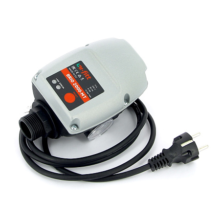 Пресс-контроль UNI-FITT BRIO-MT Н 1", 230 В, 1-10 бар, с кабелями в комплекте