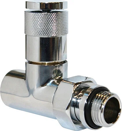 Вентиль ROYAL THERMO PIANO 1/2" прямой, хром
