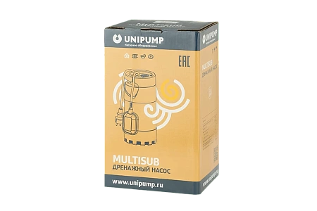 Насос дренажный UNIPUMP MULTISUB 1000 многоступенчатый