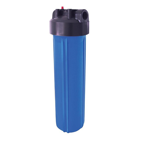 Корпус-колба фильтра из пластика KRISTAL Filter Big Blue 20" NT 1" (синий)