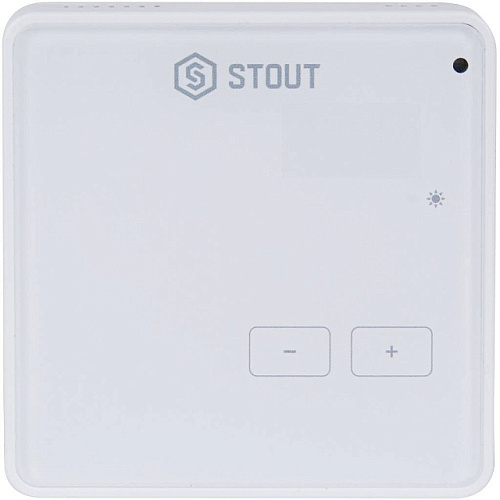 Регулятор комнатный STOUT беспроводной R-8z, белый, 230 B