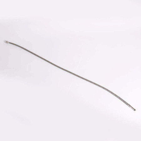 Гибкая подводка для смесителя UNI-FITT МL10х1 - 1/2", 120 см, удл. штуцер, DN 8, оплётка из нерж. ст