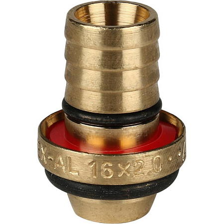 МЦ Муфта резьбовая цанга для металлопласта STOUT Ø16х3/4"