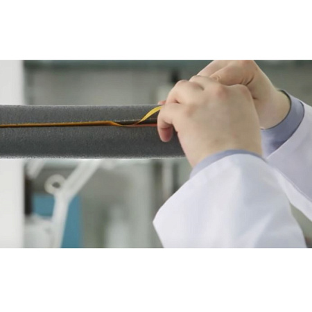 Трубка-утеплитель теплоизоляционная самоклеющаяся ENERGOFLEX SUPER SK палка 22/32-2 м, серая