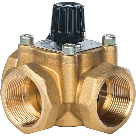 Клапан трехходовой смесительный STOUT 11/2" (KVs 26 м3/ч)