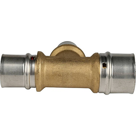 МП Тройник переходной пресс для металлопласта STOUT Ø32х20х26