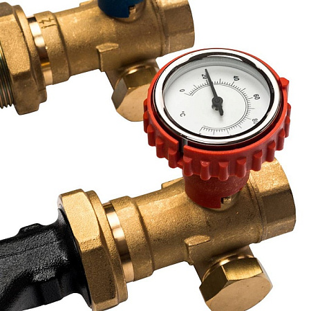 ГБМ Насосная группа STOUT с 3-х приводным смесителем, с насосом GRUNDFOS UPSO25-65 DN25 (1")