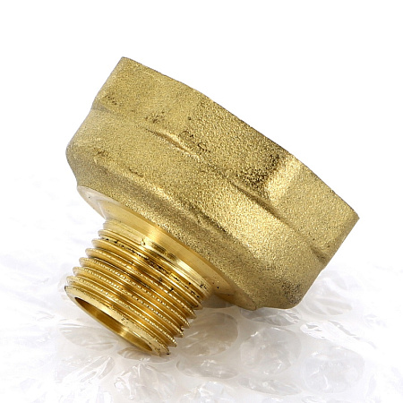 Переход под ключ резьбовой латунный UNI-FITT без покрытия 1/2"х11/4"