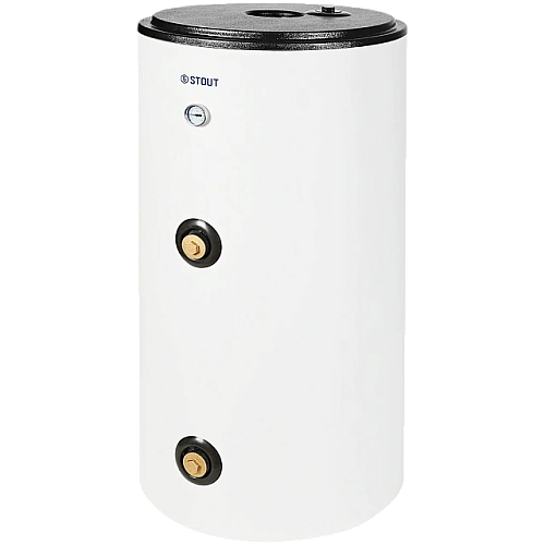 Бойлер косвенного нагрева STOUT OptiBase SWH-2110-200200 200 л напольный, два теплообменника