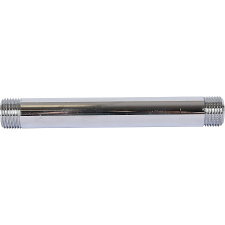 Бочонок резьбовой латунный STOUT хром 1/2"x150мм