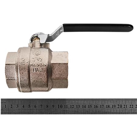 Кран шаровой STOUT рукоятка 11/2" ВВ, полнопроходной NEW