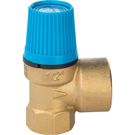 Клапан предохранительный для систем водоснабжения STOUT 1/2" (6 бар)