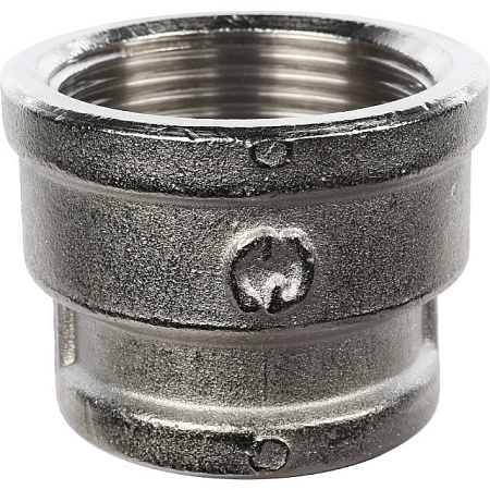 Муфта переходная резьбовая латунная STOUT никель 11/4"X3/4" В