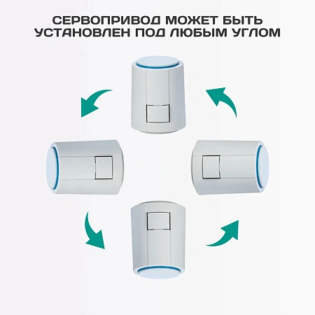 Сервопривод ESSAN ACTUATOR NO М30х1.5 электротермический компактный, норм открытый, 230В/300mA/2Вт