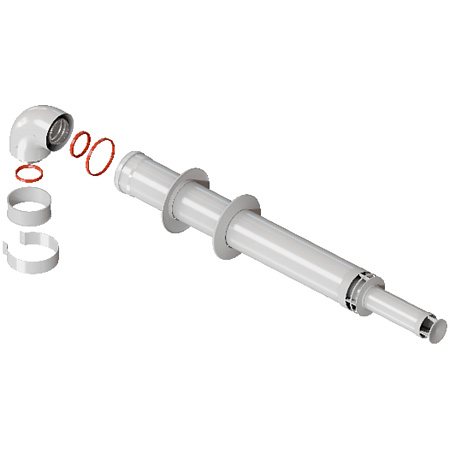 Комплект дымохода АНТИЛЕД Ø60/100 - 1220мм (Baxi (кроме ECO Nova/Classic), Vie ROMMER