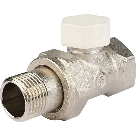 Клапан запорно-балансировочный прямой STOUT 1/2" (SVL-1176-000015)